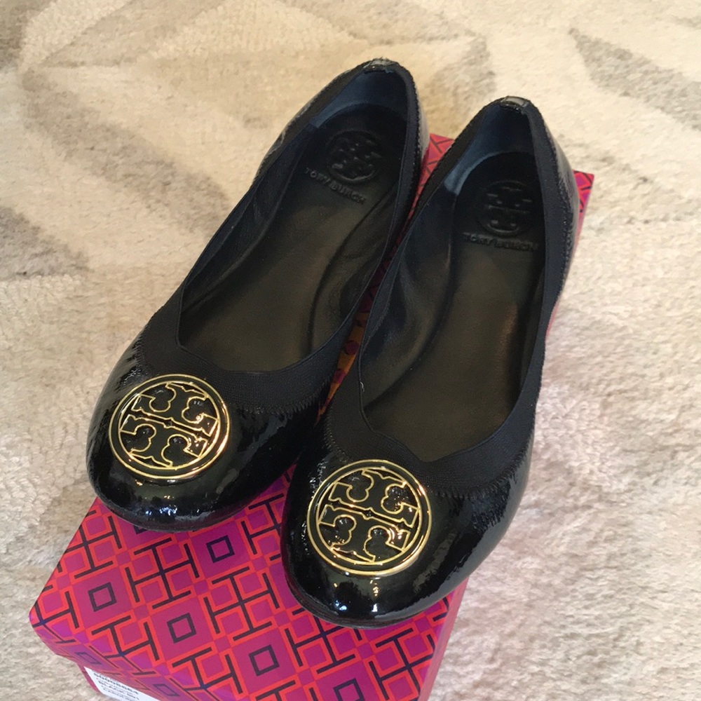 Tory Burch Caroline Flats - EUC